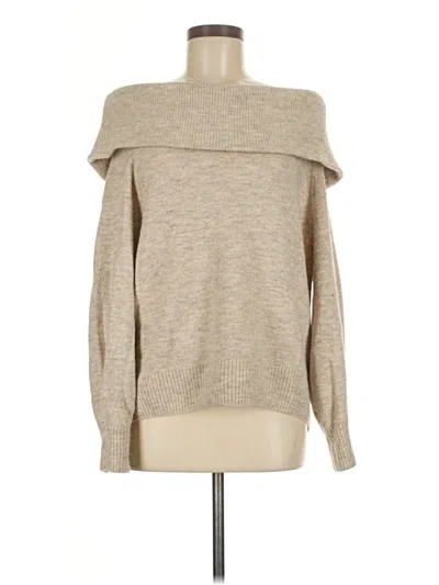 Pre-owned H&m Turtleneck Sweater In Brown