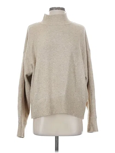 Pre-owned H&m Turtleneck Sweater In Brown