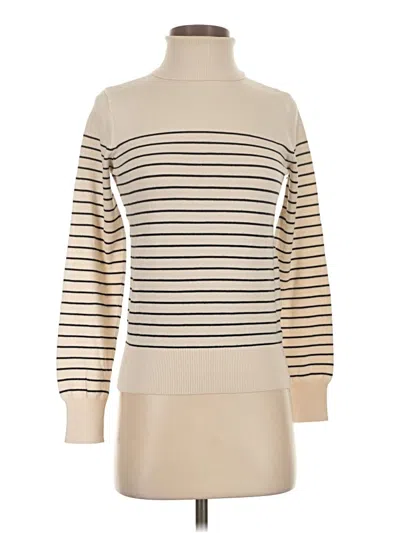 Pre-owned H&m Turtleneck Sweater In Brown