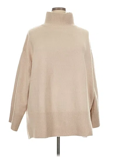 Pre-owned H&m Turtleneck Sweater In Brown