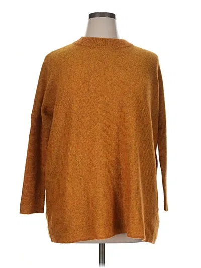 Pre-owned H&m Turtleneck Sweater In Brown