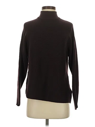 Pre-owned H&m Turtleneck Sweater In Brown