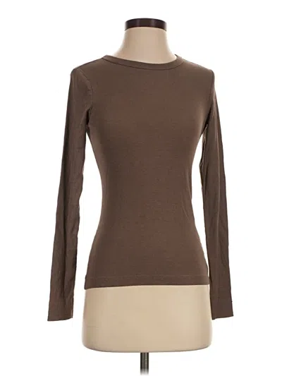 Pre-owned H&m Turtleneck Sweater In Brown