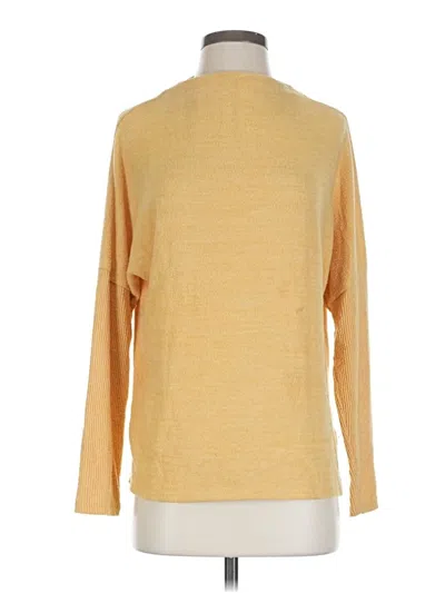 Pre-owned H&m Turtleneck Sweater In Gold