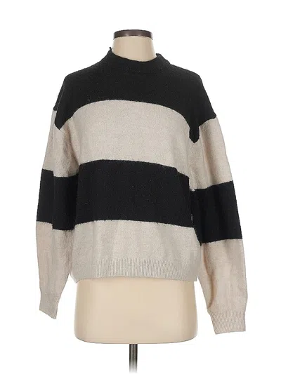 Pre-owned H&m Turtleneck Sweater In Gray