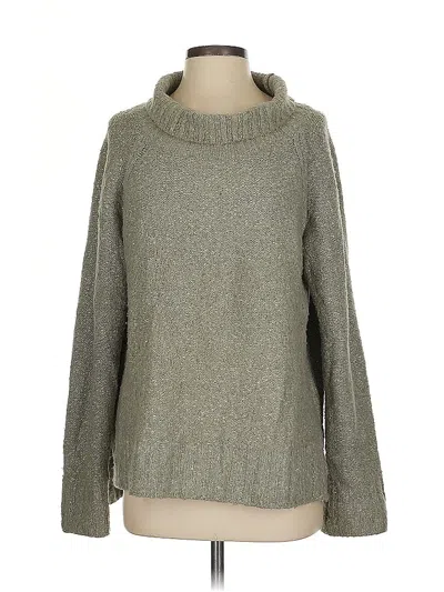 Pre-owned H&m Turtleneck Sweater In Gray
