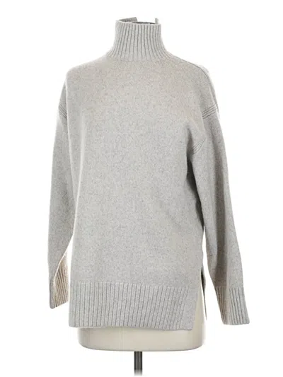 Pre-owned H&m Turtleneck Sweater In Gray