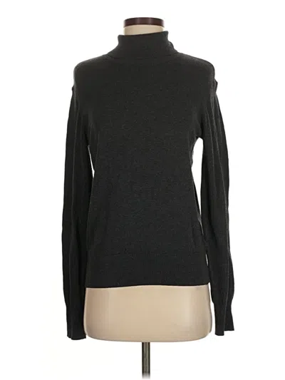 Pre-owned H&m Turtleneck Sweater In Gray