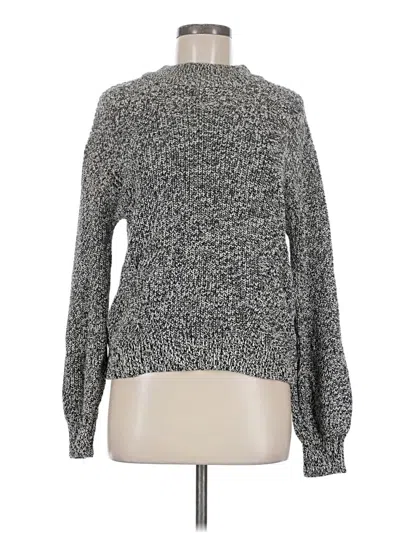 Pre-owned H&m Turtleneck Sweater In Gray