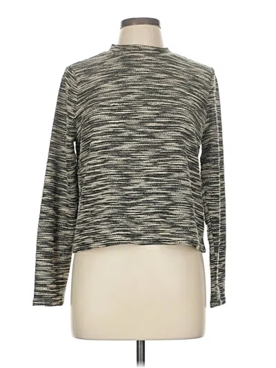 Pre-owned H&m Turtleneck Sweater In Gray