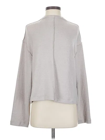 Pre-owned H&m Turtleneck Sweater In Gray
