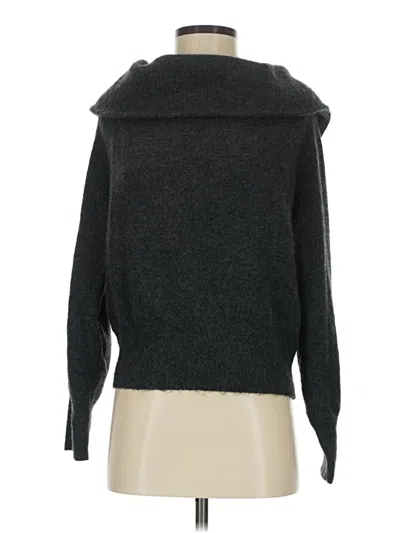 Pre-owned H&m Turtleneck Sweater In Gray