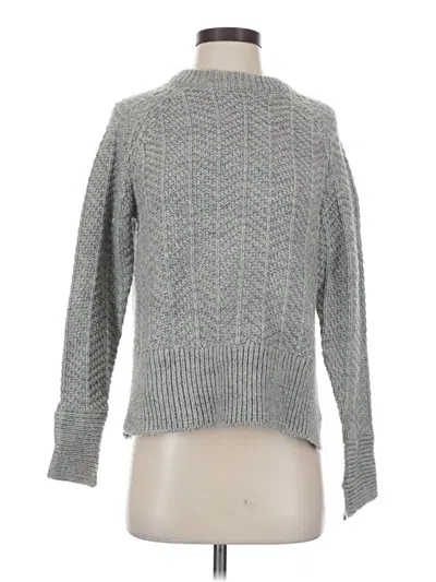 Pre-owned H&m Turtleneck Sweater In Gray