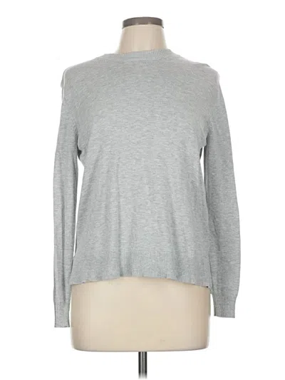 Pre-owned H&m Turtleneck Sweater In Gray