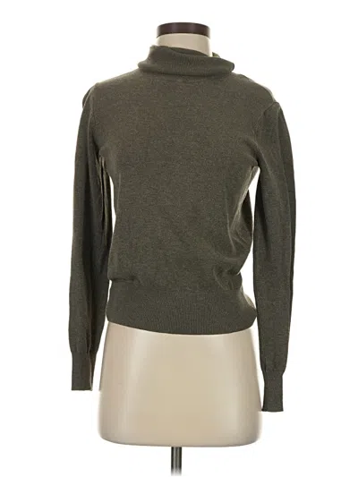 Pre-owned H&m Turtleneck Sweater In Gray