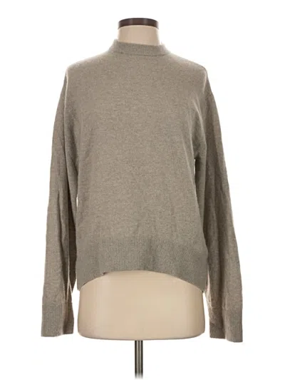 Pre-owned H&m Turtleneck Sweater In Gray