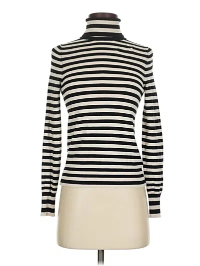 Pre-owned H&m Turtleneck Sweater In Ivory