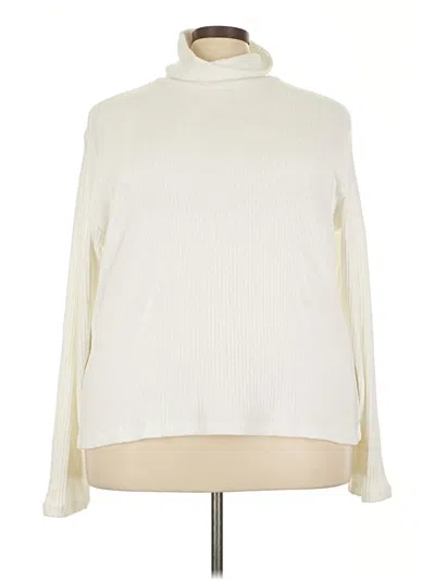 H&m Turtleneck Sweater In Ivory