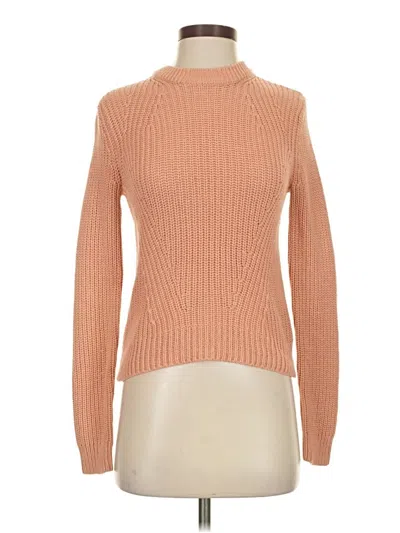 Pre-owned H&m Turtleneck Sweater In Orange
