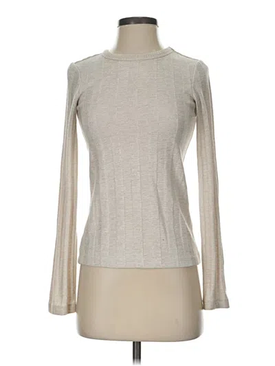 Pre-owned H&m Turtleneck Sweater In Silver