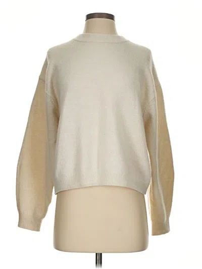 Pre-owned H&m Turtleneck Sweater In Tan
