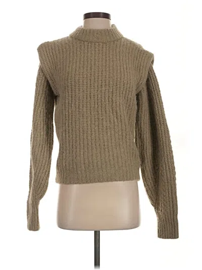 Pre-owned H&m Turtleneck Sweater In Tan