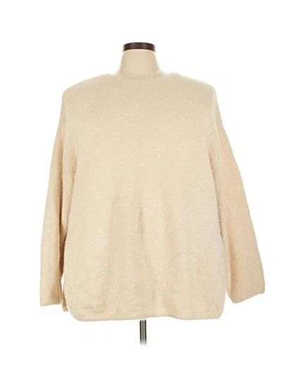 Pre-owned H&m Turtleneck Sweater In Tan
