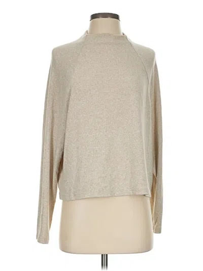 Pre-owned H&m Turtleneck Sweater In Tan