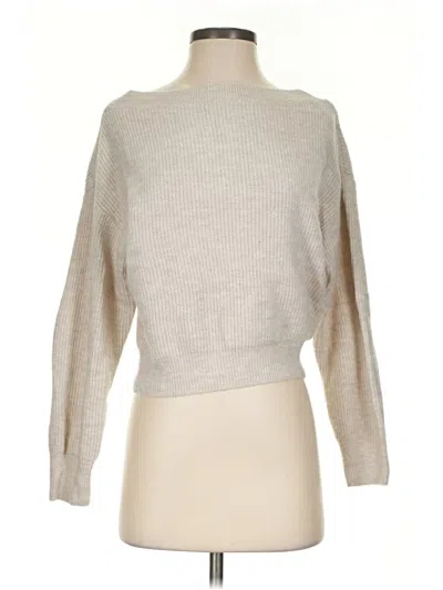 Pre-owned H&m Turtleneck Sweater In Tan