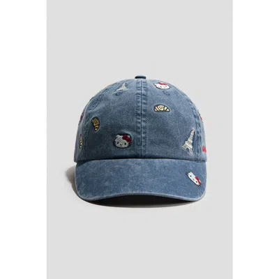 H&m Kids'  Twill Cap With Motif In Brown