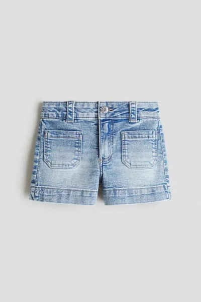 H&m Kids'  Twill Shorts In Blue
