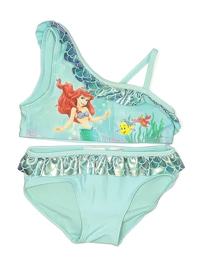 Pre-owned H&m Kids' Two Piece Swimsuit In Blue
