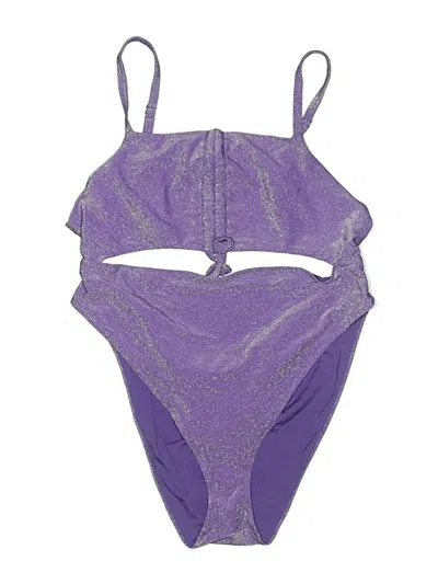 H&m Two Piece Swimsuit In Purple
