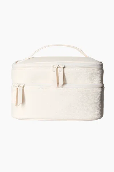 H&m Two-tier Toiletry Bag In Cream