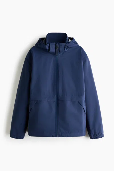 H&m Unisex Rain Jacket With Stormmove In Blue