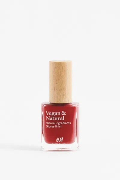 H&m Vegan & Natural Nail Polish In Piece Of Heat