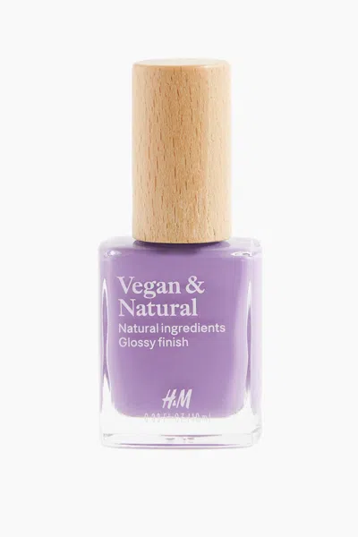 H&m Vegan & Natural Nail Polish In Piece Of Lavender