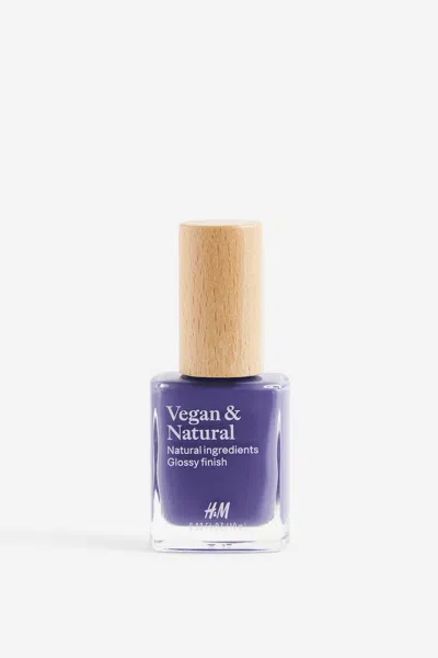 H&m Vegan & Natural Nail Polish In Piece Of Ocean