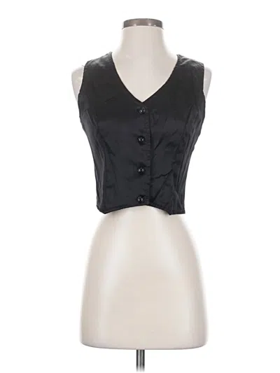 Pre-owned H&m Vest In Black