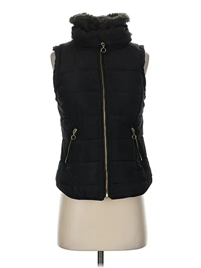 Pre-owned H&m Vest In Black