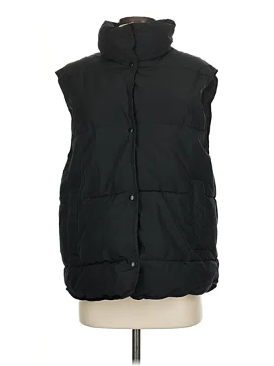 Pre-owned H&m Vest In Black