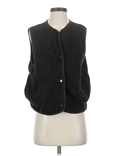 Pre-owned H&m Vest In Black