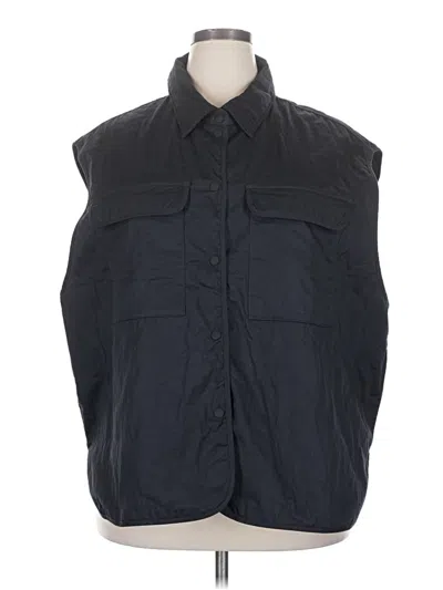 Pre-owned H&m Vest In Black