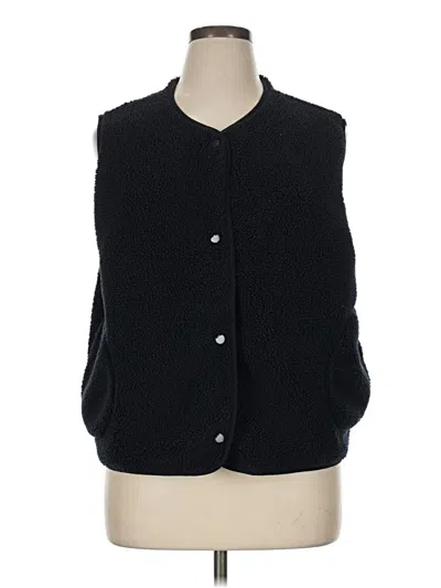 Pre-owned H&m Vest In Black
