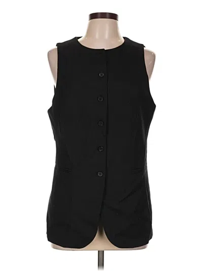 Pre-owned H&m Vest In Black