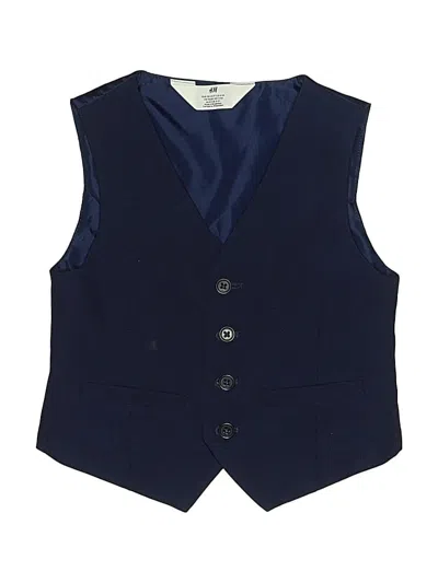 Pre-owned H&m Kids' Vest In Blue