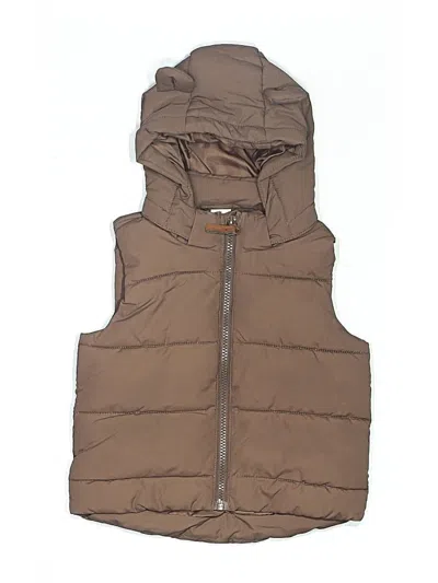 Pre-owned H&m Kids' Vest In Brown