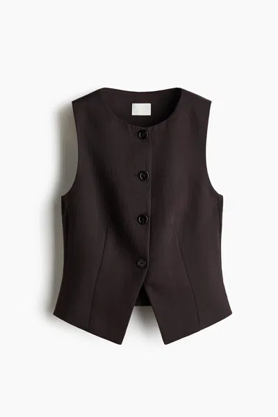 H&m Vest In Black