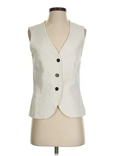 Pre-owned H&m Vest In Ivory