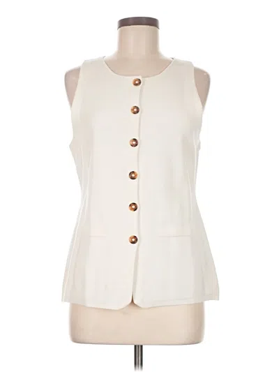 Pre-owned H&m Vest In White